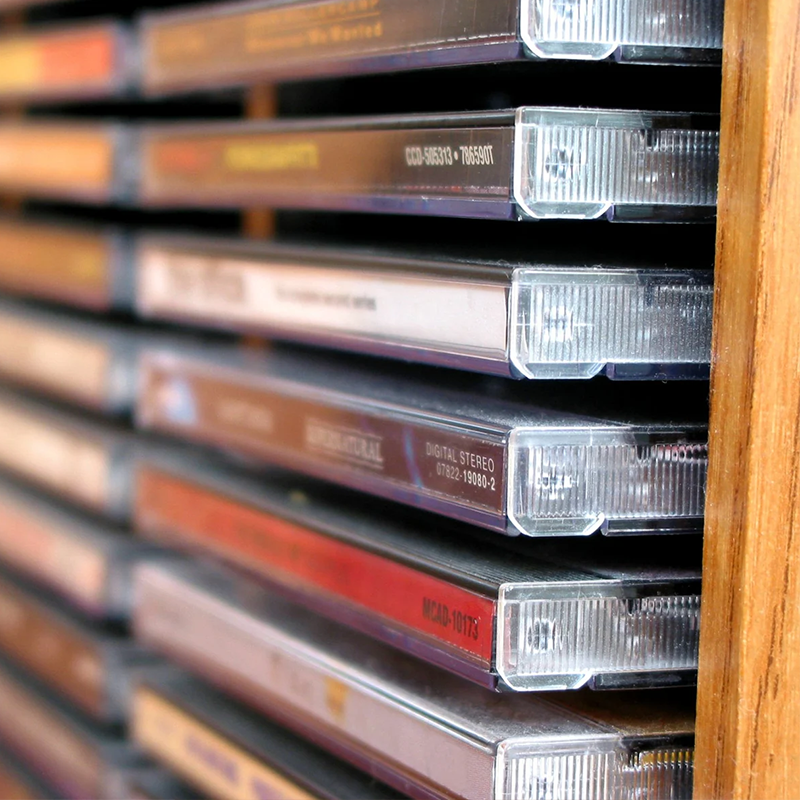 Personalised Song and Photo CD Mixtape 12 Songs Playlist with Custom Songs Case CD Wedding Gifts