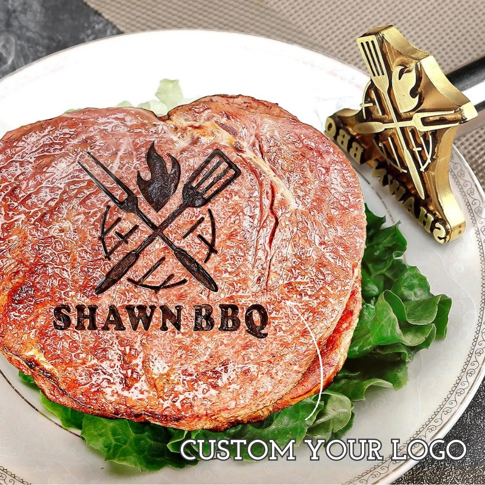 Custom Steak Branding Iron Personalised Branding Iron for Grilling Electric Branding Stamp for Food, BBQ