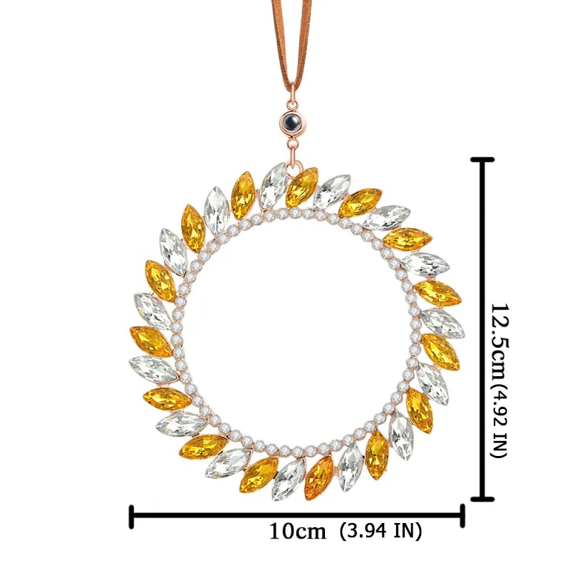 Personalised Photo Wreath Projection Ornaments Christmas Tree Decoration Ornaments with Picture Inside Christmas Gifts