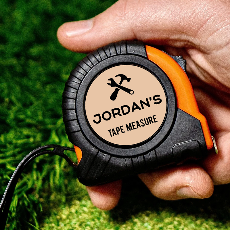 Personalised Tape Measure Gift for Dad Custom Kids Name Tape Measure Birthday Gift for Dad