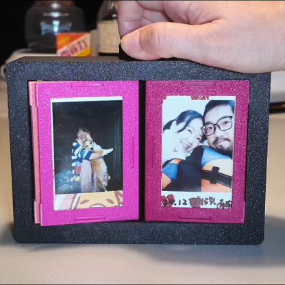 Personalised 24 Photos Flipbook Frame Animation Machine Mechanical Hand Motion Picture Frame Anniversary Gifts