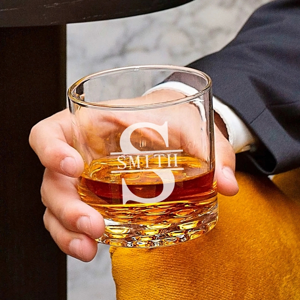 Personalised Cigar Ashtray Whiskey and Cigars Gift Engraved Wood Cigar Ashtray Fathers Day Gifts for Men