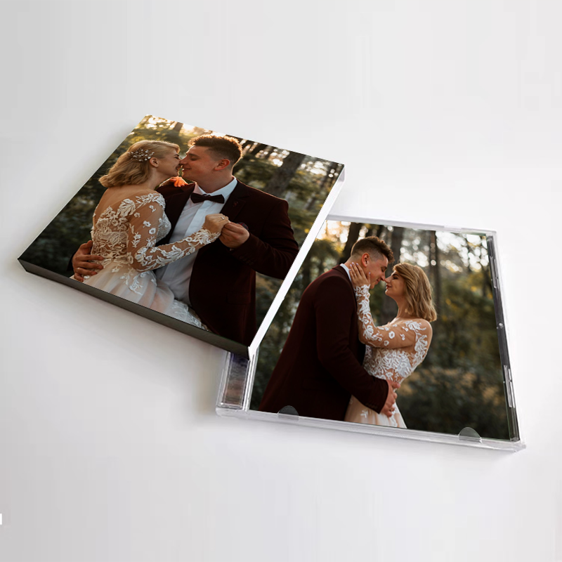 Personalised Photo CD Mixtape 12 Songs Playlist with Custom Songs Jewel Case CD Artwork Gifts