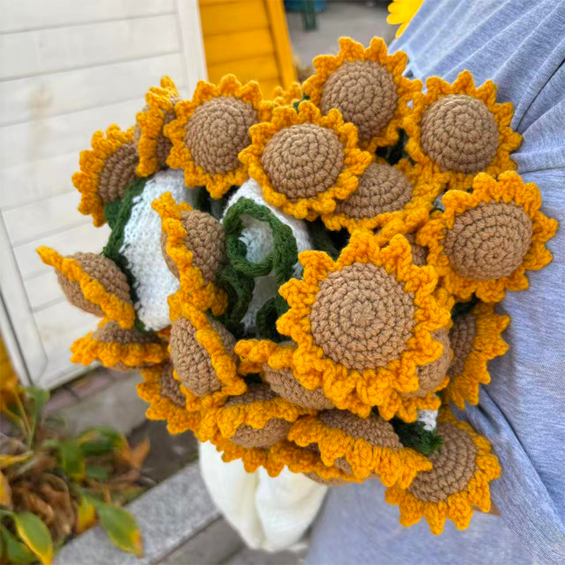 FINISHED Handmade Crochet Flower Throw Blanket Bouquet Rose Bouquet Knitted Bouquet Ready-Made Blanket Mothers Day Gifts