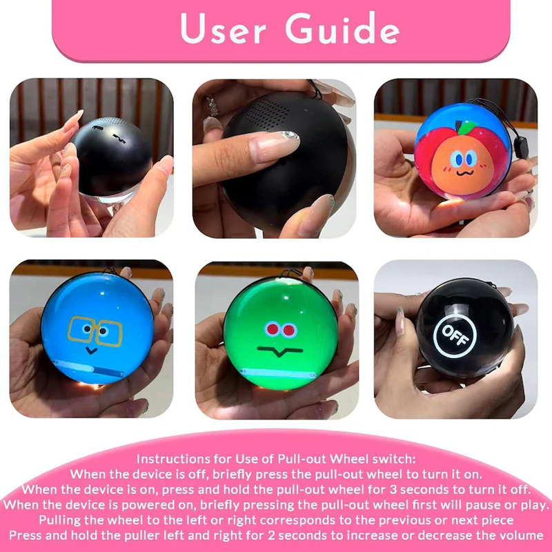 Personalised Video 3D Globe Crystal Ball with Sound Custom Album and Video Player Playable Memory Sphere Anniversary Christmas Gifts