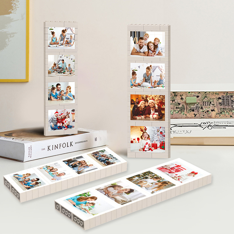Personalised Collage Photo Brick Puzzle Custom Picture Building Block Love Gifts