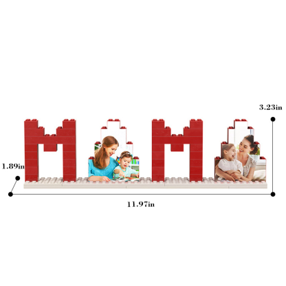 Custom Photo Building Brick Puzzle Personalised Building Block Gifts for Mother