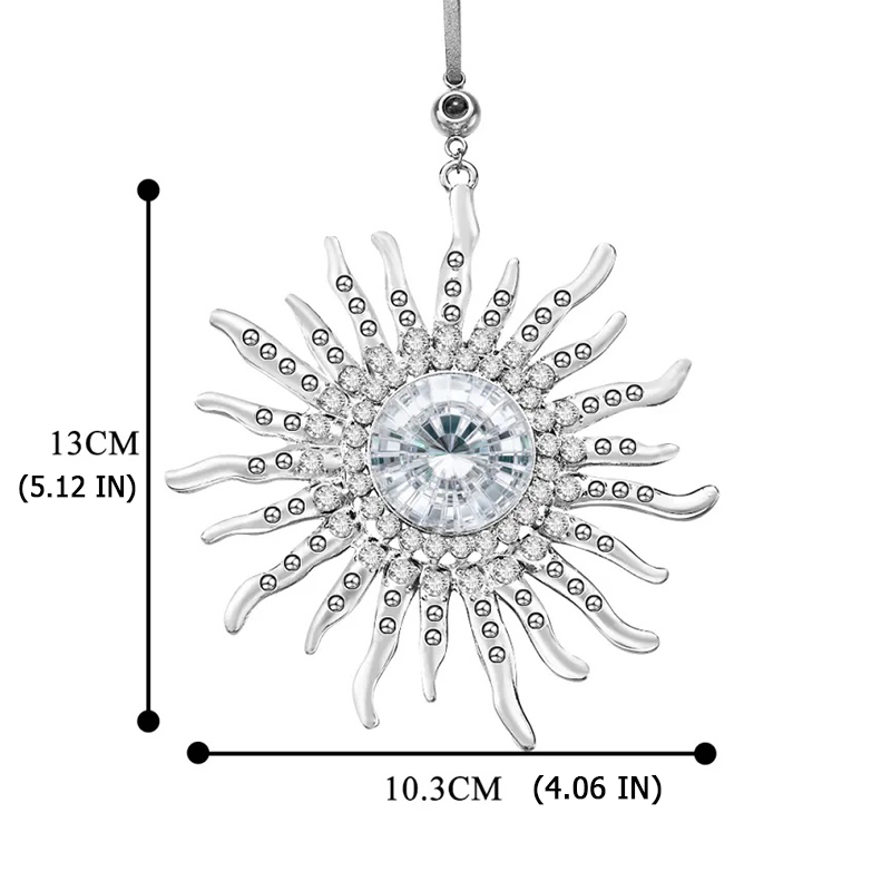 Custom Photo Projection Ornament Christmas Ornament with Picture Inside Xmas Tree Christmas Gifts