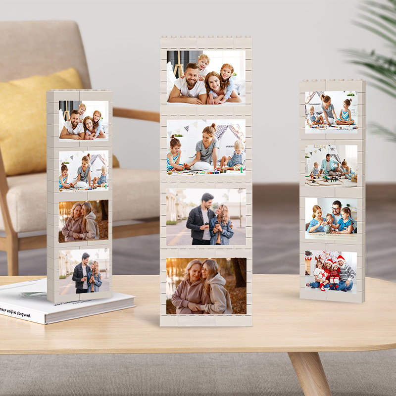 Personalised Collage Photo Brick Puzzle Custom Picture Building Block Love Gifts