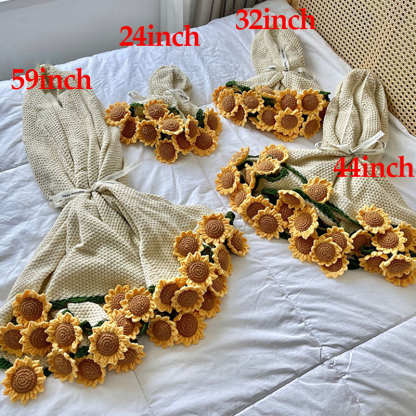 FINISHED Handmade Crochet Flower Throw Blanket Bouquet Rose Bouquet Knitted Bouquet Ready-Made Blanket Mothers Day Gifts