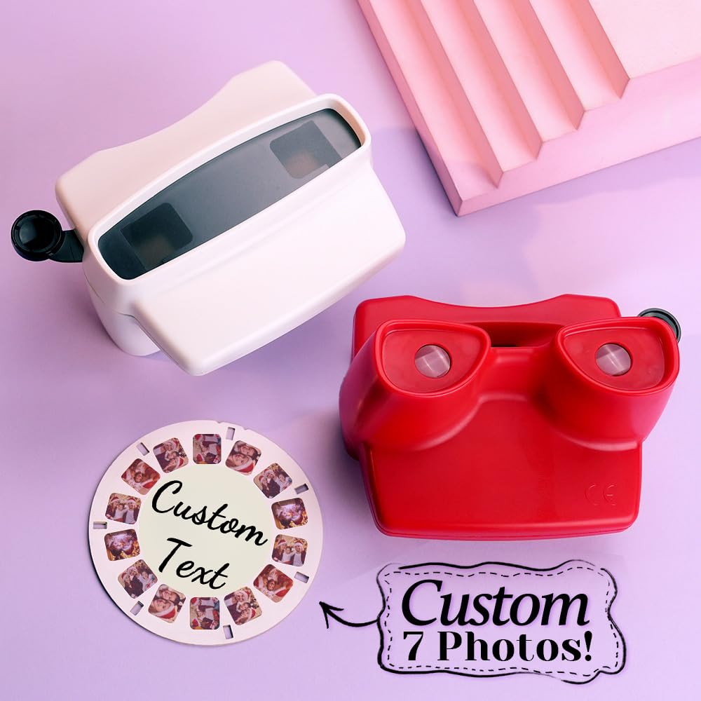 Personalised 3D Photo Viewer and Custom Viewfinder with Your Pictures Christmas Gift