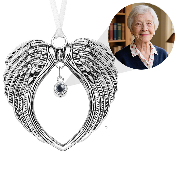 Custom Photo Projection Ornament Christmas Ornament with Picture Inside Xmas Tree Christmas Gifts