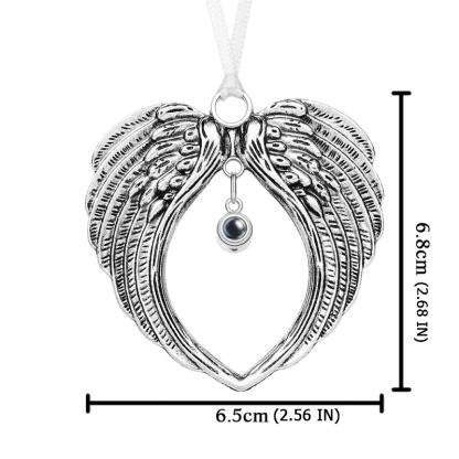 Custom Photo Projection Ornament Christmas Ornament with Picture Inside Xmas Tree Christmas Gifts