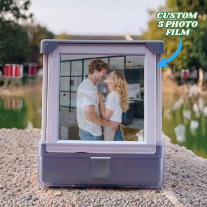 Custom Photo Film Projection Lamp Personalised Projection Cube Night Light Creative Gift for Couples