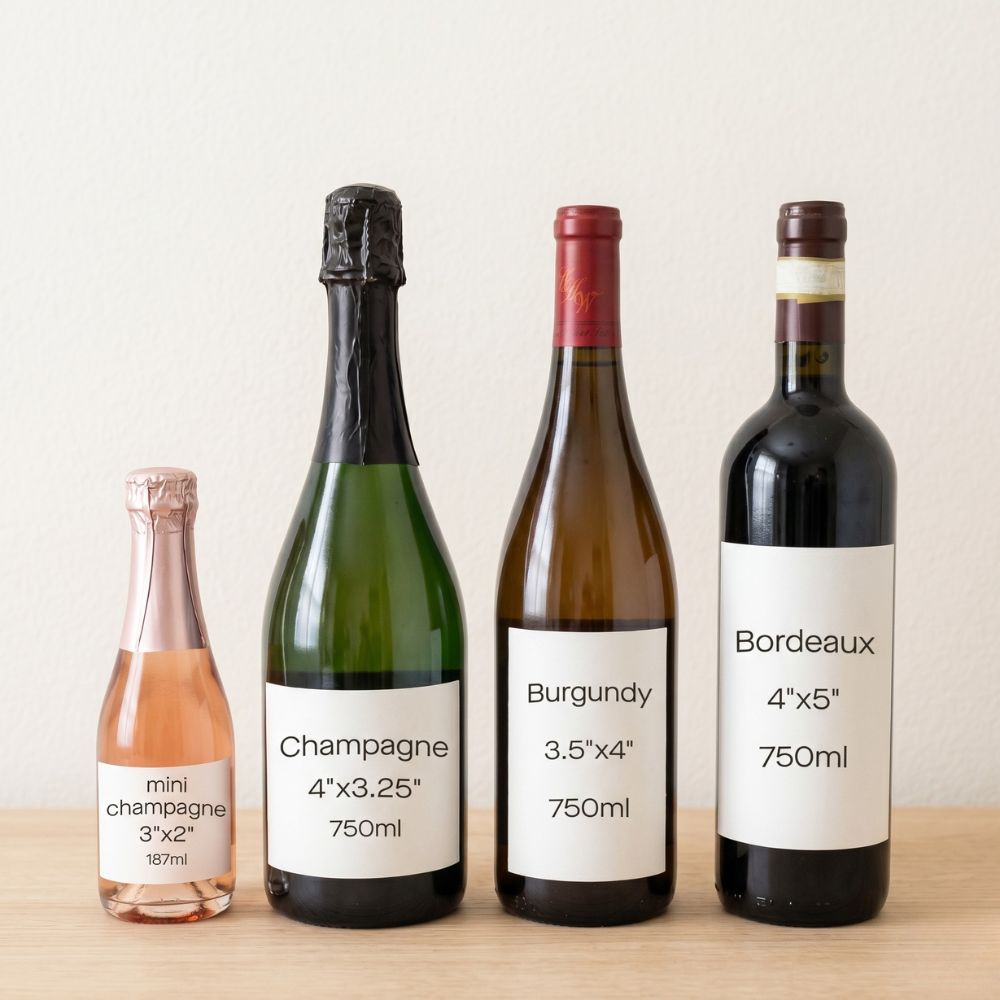 Custom Wine Bottle Labels with Photo Personalised Wine Labels for Wedding