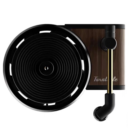 Custom Photo Car Air Freshener Record Player Set Car Vent Clip Fragrance Diffuser for Music Fans Gift Vinyl Album Cover