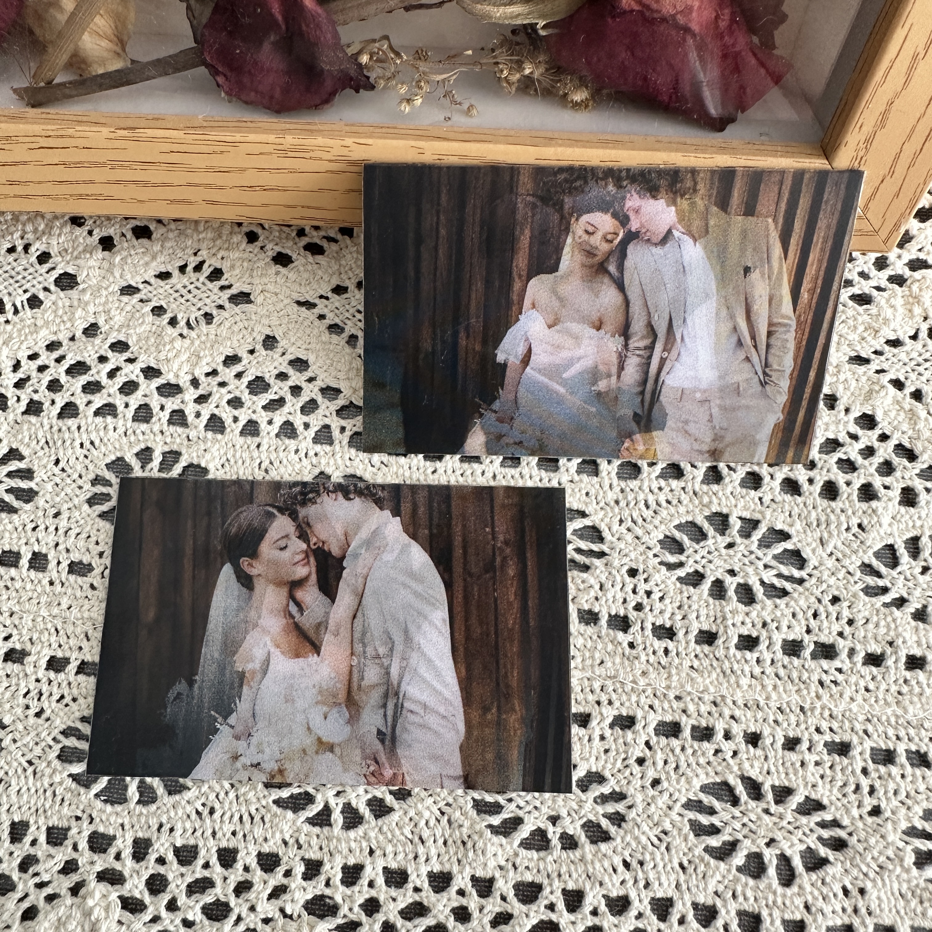 Customizable Photo & Text Changing Rainbow Card Personalised Anniversary Greeting Card