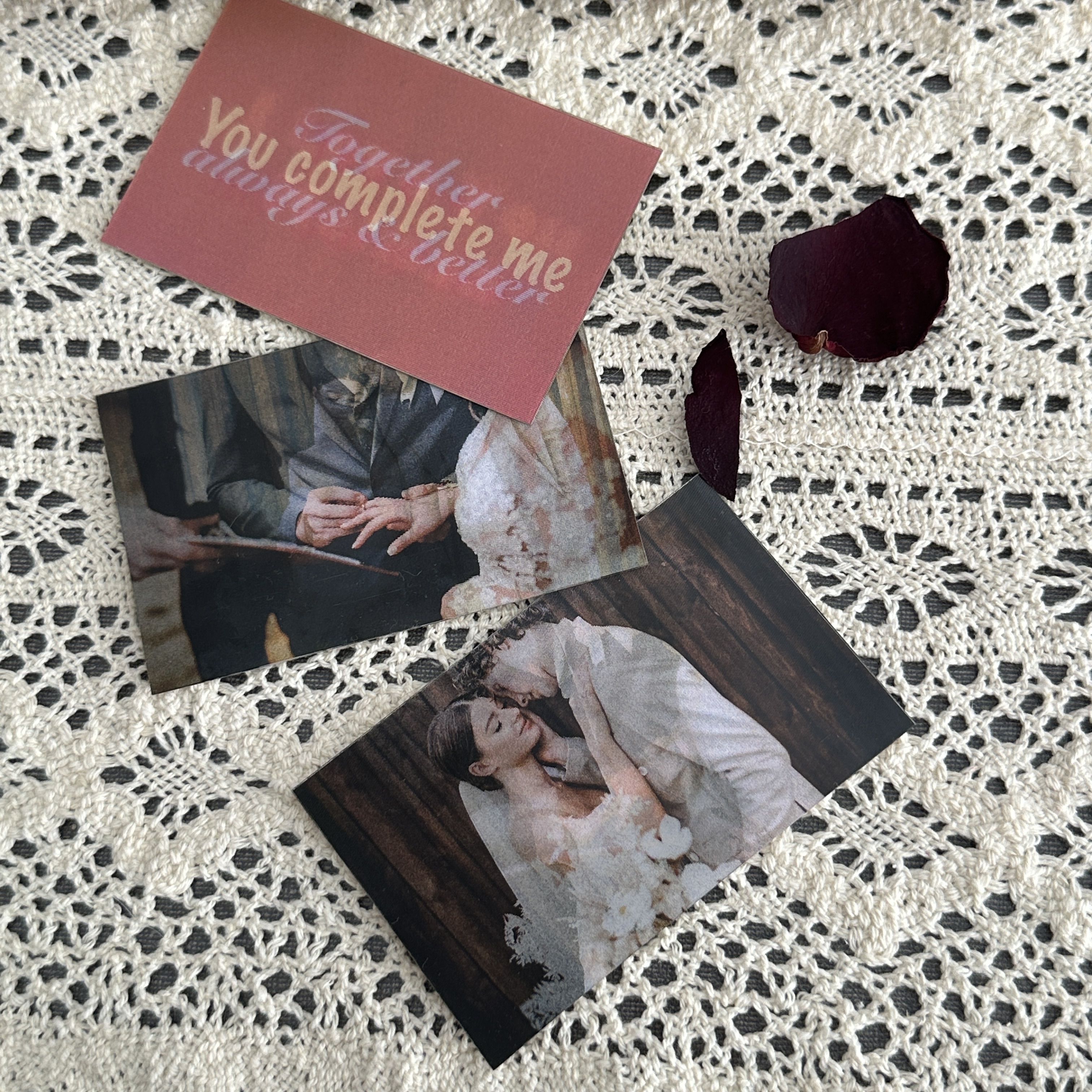 Customizable Photo & Text Changing Rainbow Card Personalised Anniversary Greeting Card