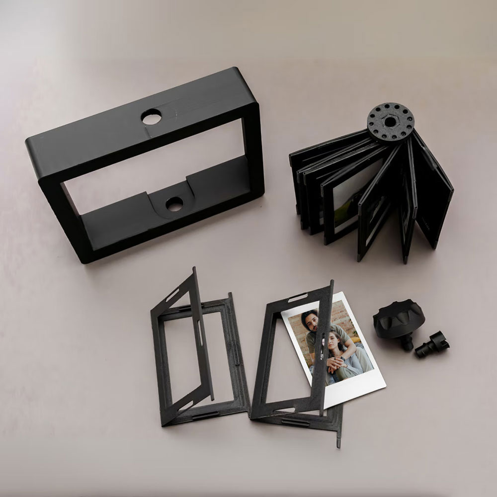 Personalised 24 Photos Flipbook Frame Animation Machine Mechanical Hand Motion Picture Frame Anniversary Gifts