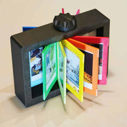 Personalised 24 Photos Flipbook Frame Animation Machine Mechanical Hand Motion Picture Frame Anniversary Gifts