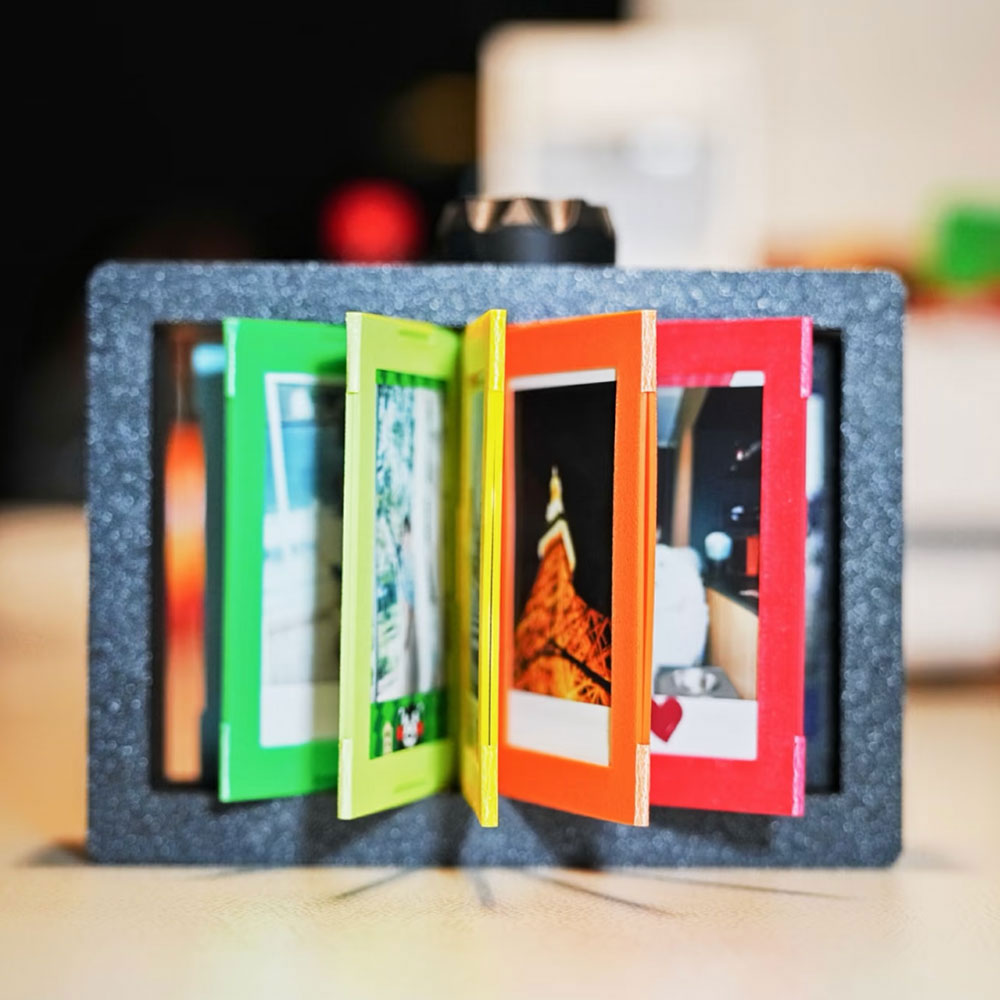 Personalised 24 Photos Flipbook Frame Animation Machine Mechanical Hand Motion Picture Frame Anniversary Gifts