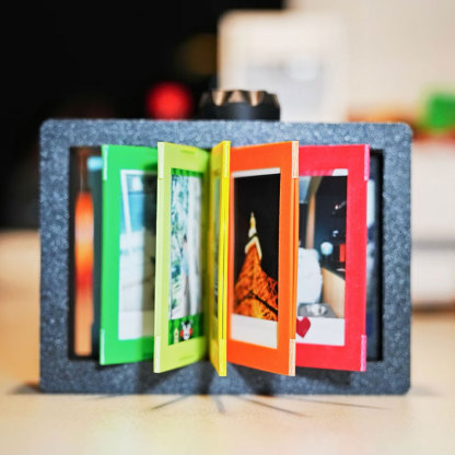 Personalised 24 Photos Flipbook Frame Animation Machine Mechanical Hand Motion Picture Frame Anniversary Gifts