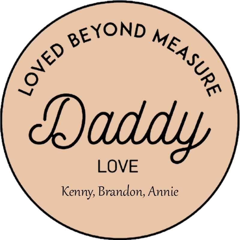 Personalised Tape Measure Gift for Dad Custom Kids Name Tape Measure B