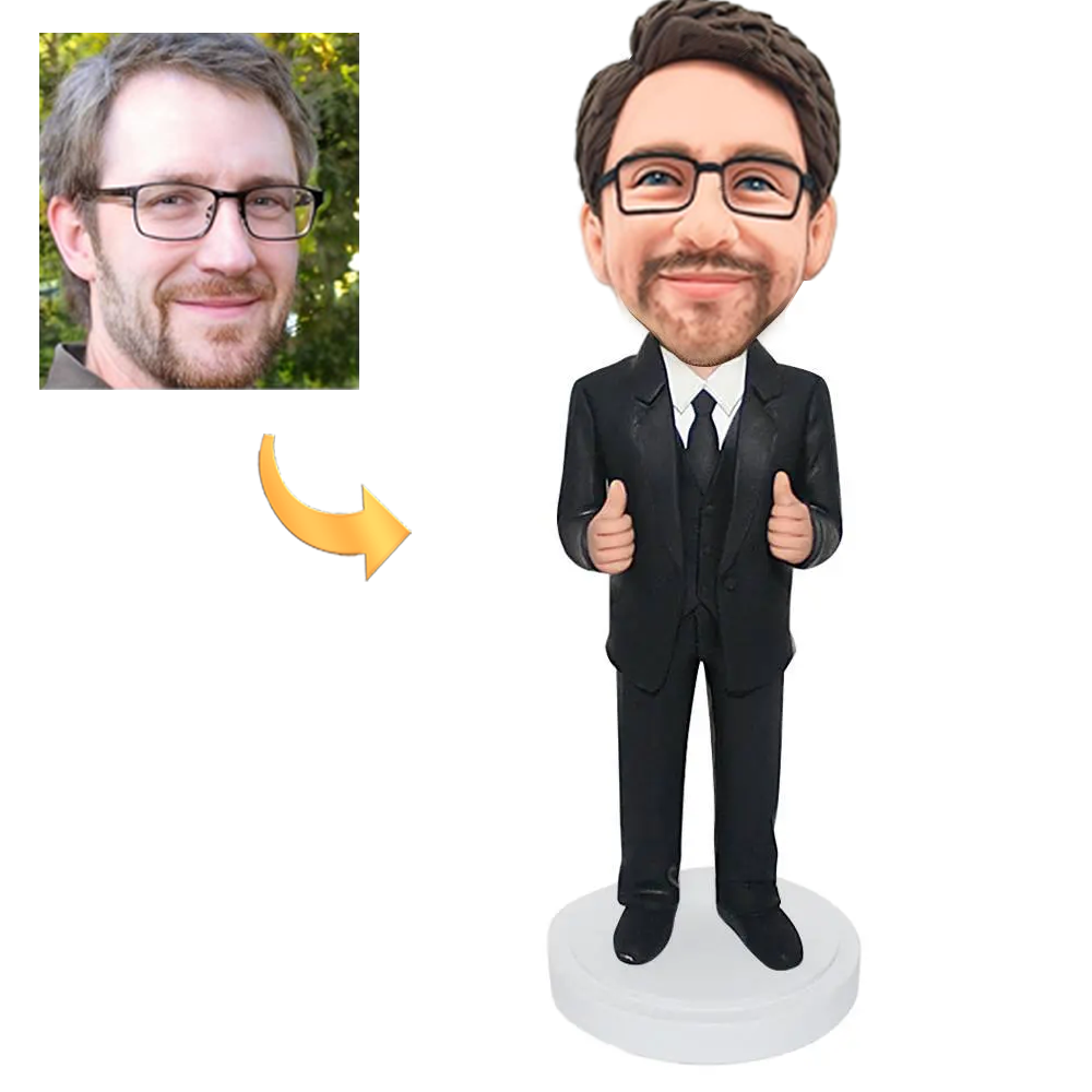 You Are The Best Custom Bobblehead with Personalised Engraving