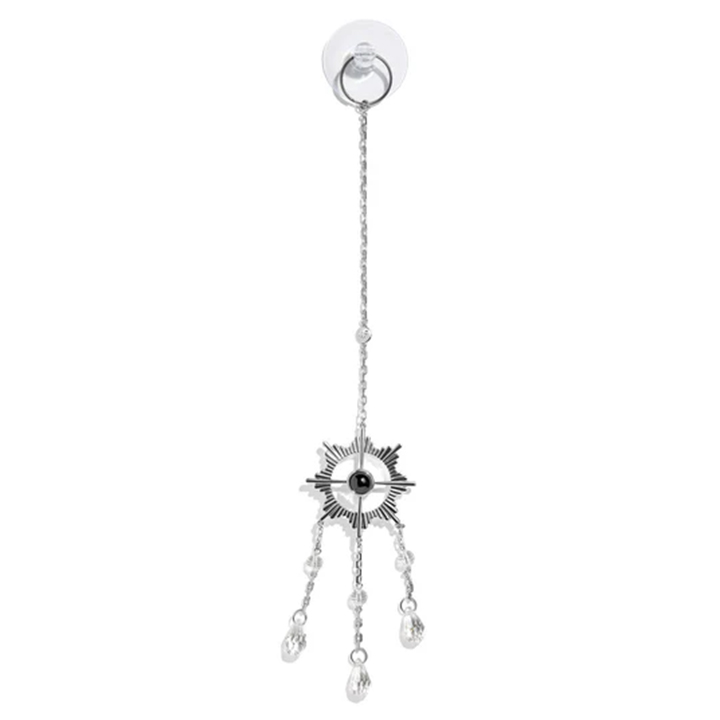Personalised Sunburst Photo Sun Catcher Custom Projection Ornaments Gift for Christmas
