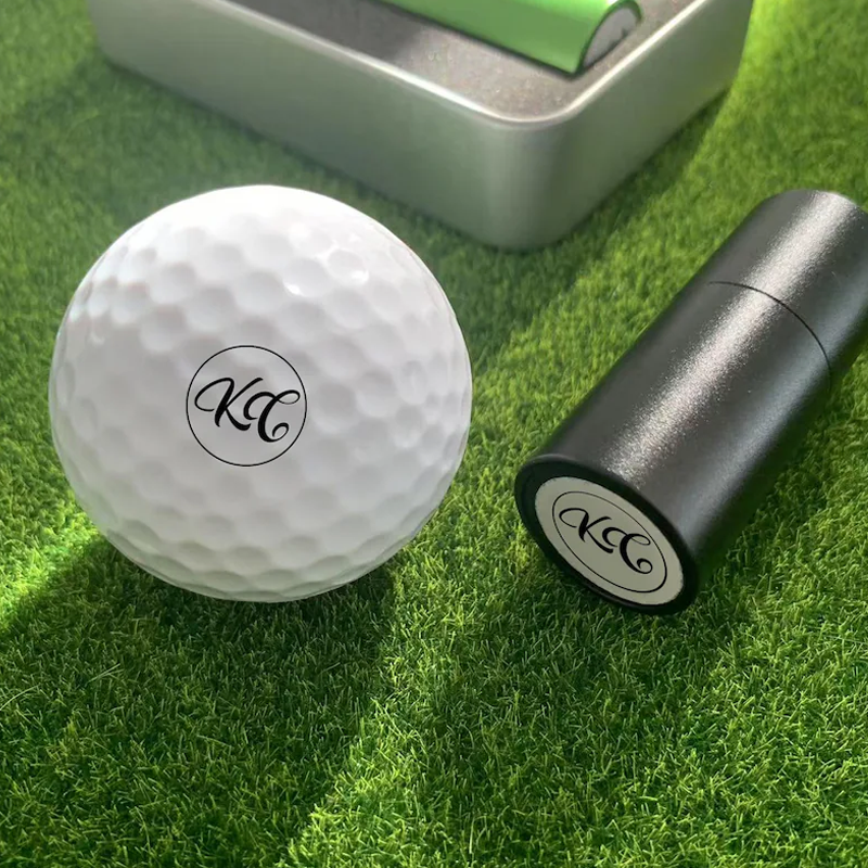 Custom Golf Ball Stamp Name Personalised Ball Markers Golf Logo Stamper Golfer Gifts