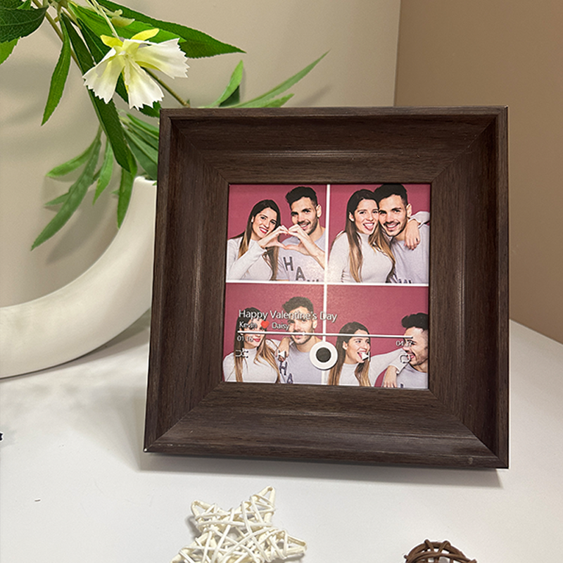 Personalised Photo Frame with Custom Whole Song Picture Frame Music Player Valentine's Day Gifts (Can Play Music)