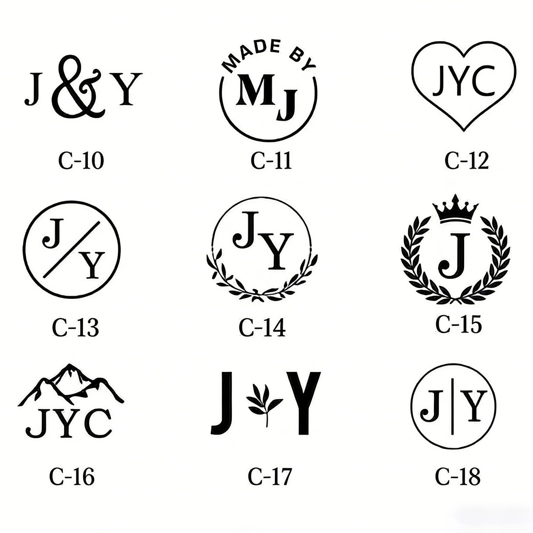 Custom Leather Branding Iron Personalised Logo Branding Stamp for Leather Custom Maker's Mark Gift for Crafter