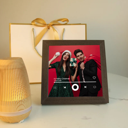 Personalised Music Photo Frame Customized with Your Song and Picture Music Player (Can Play Music)