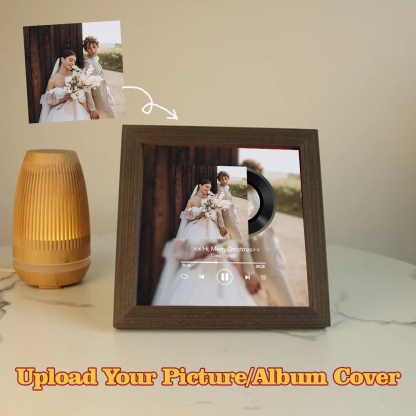 Personalised Music Photo Frame Customized with Your Song and Picture Music Player (Can Play Music)