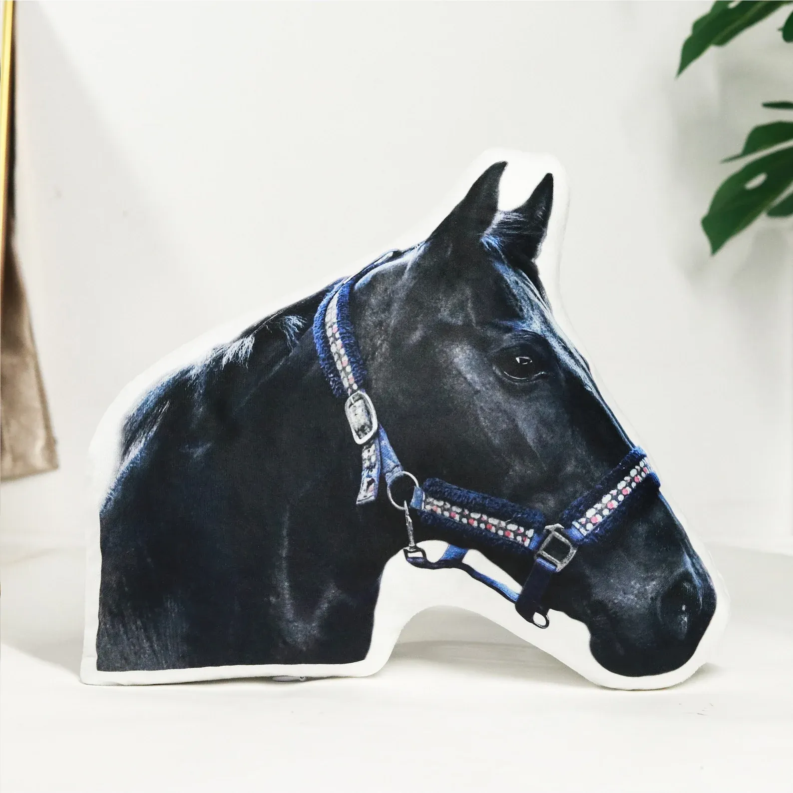 Custom 3D Horse Photo Pillow Personalised Picture Printing Pet and Loved Ones Memorial Pillow Double Side Printed