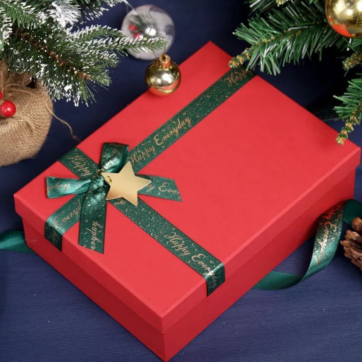 Christmas Red Gift Box