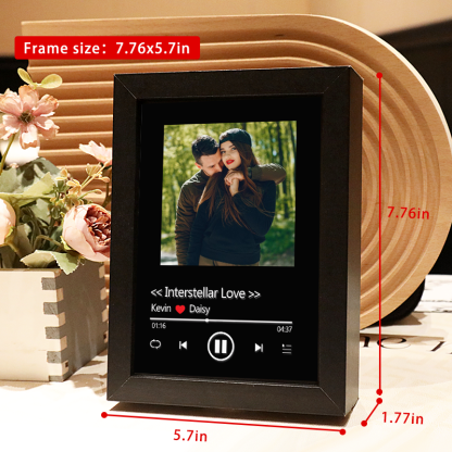 Personalised Collage Photo Frame with Music Custom Whole Song Frame Personalised Music Player (Can Play Whole Song)