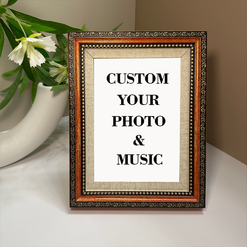 Personalised Collage Photo Frame with Music Custom Whole Song Frame