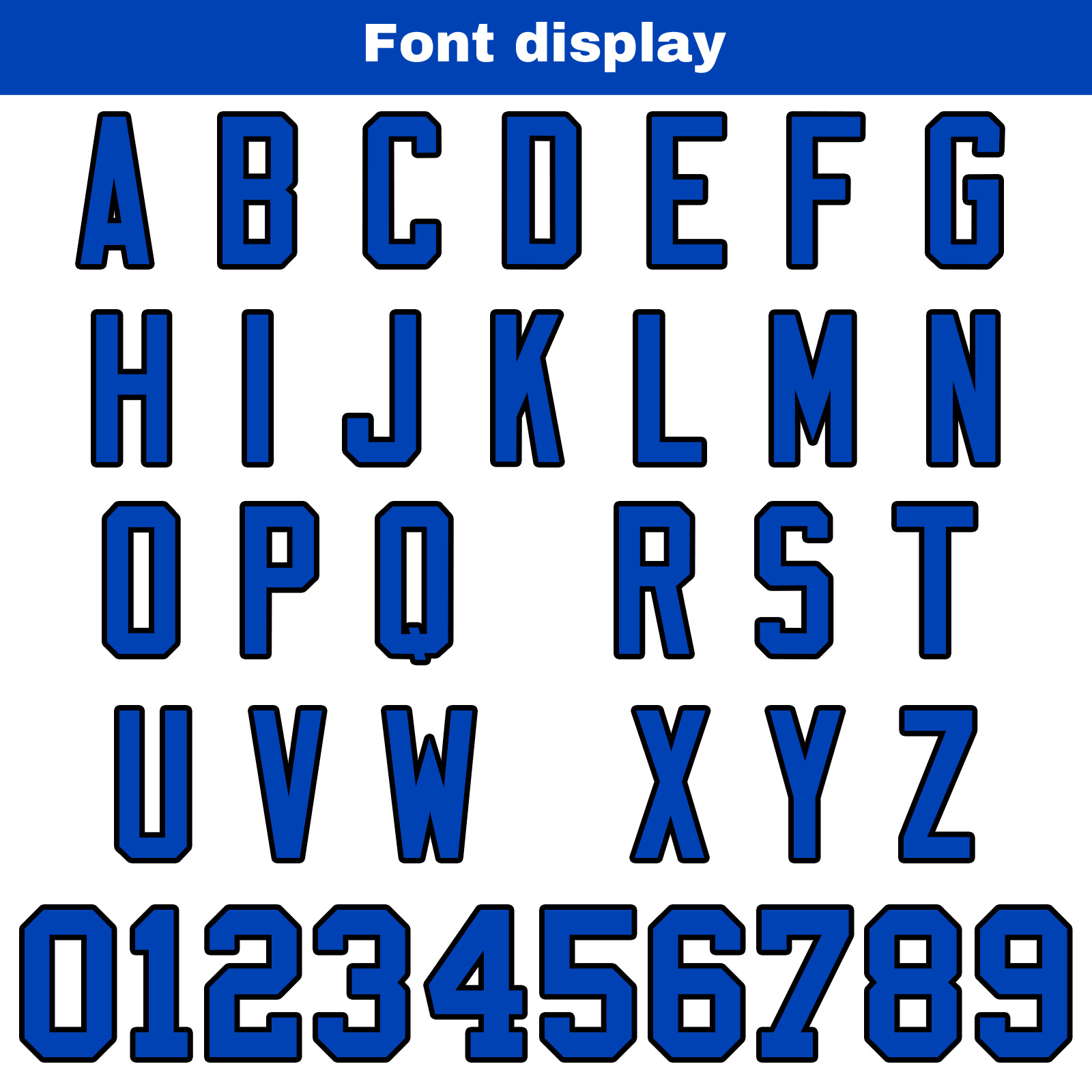 Custom White Blue Football Jersey Personalized Football Shirts for Men Printed Team Name Number Logo