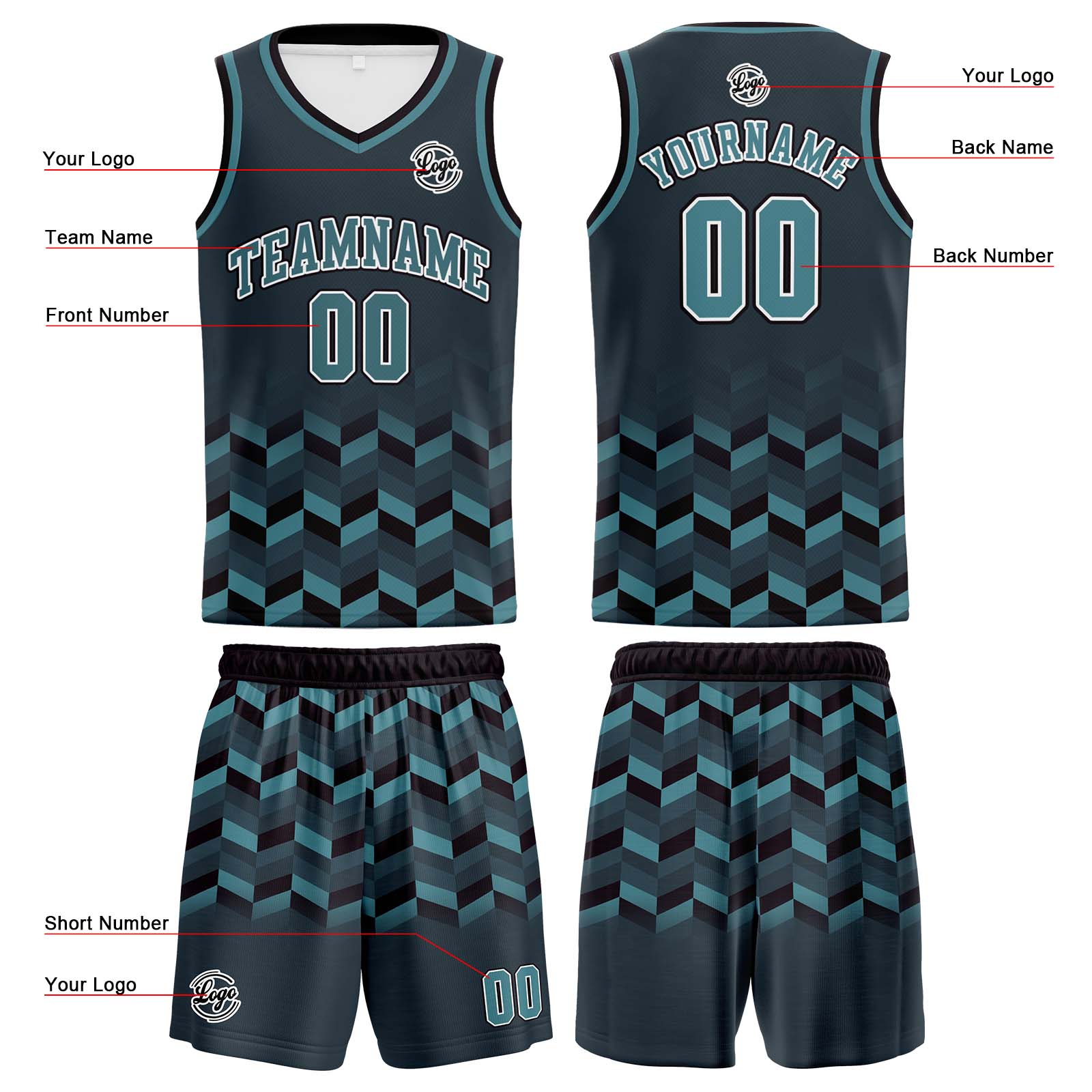 Custom Prussian Blue Basketball Jerseys Personalized Jersey Printed Men Women Team Jerseys Shorts with Name Logo and Number