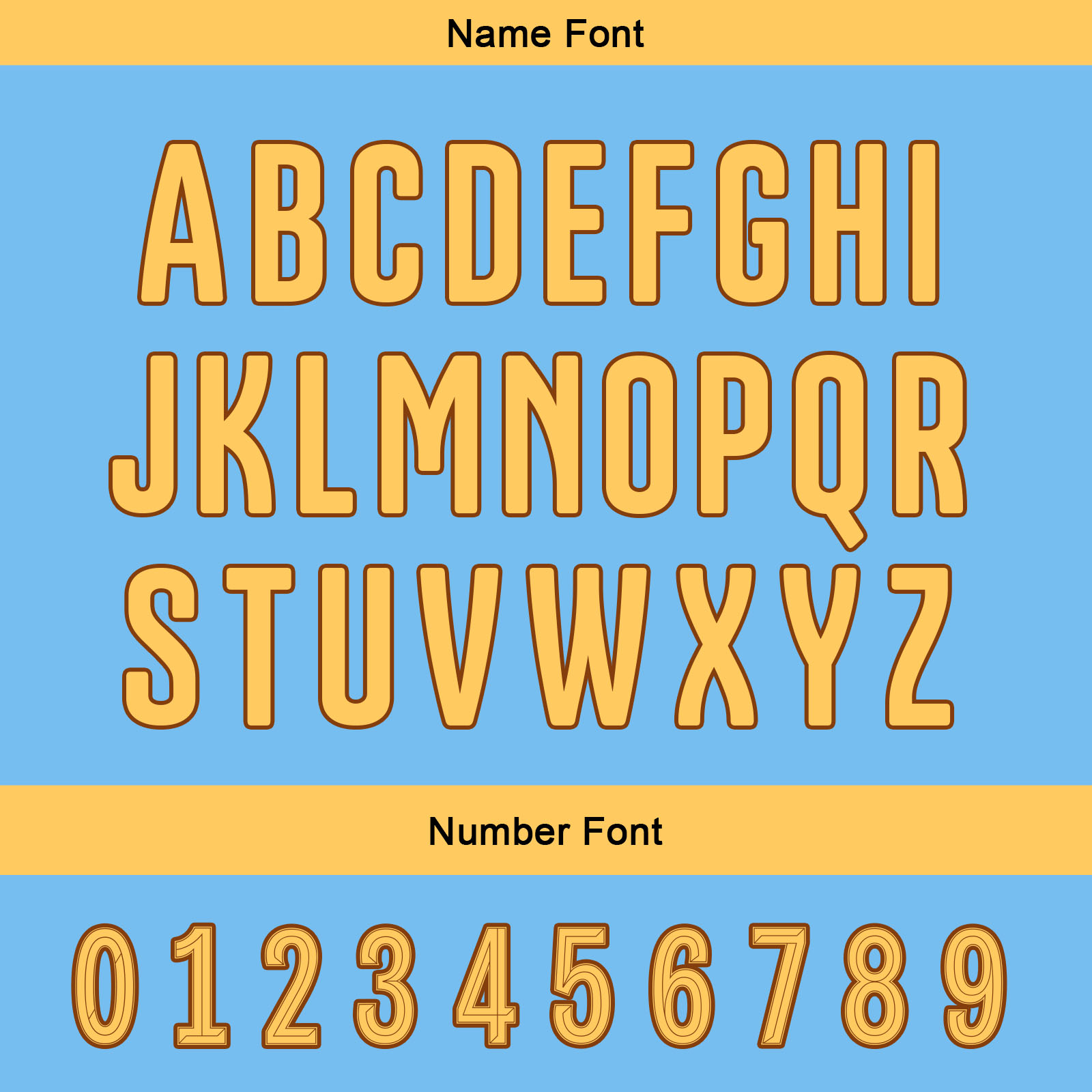 Custom Blue Yellow Reversible Football Jersey Personalized Gradient Football Shirts for Men Printed Team Name Number Logo