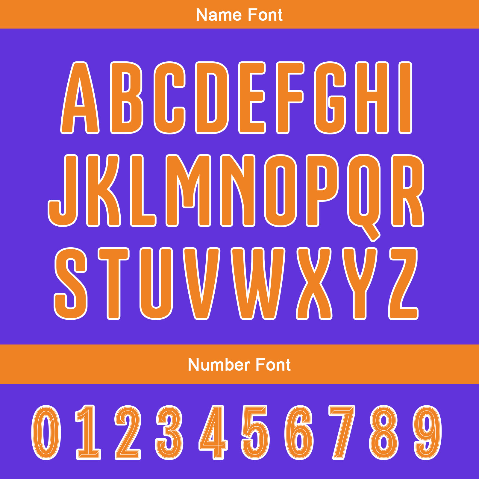 Custom Purple Orange Reversible Football Jersey Personalized Gradient Football Shirts for Men Printed Team Name Number Logo