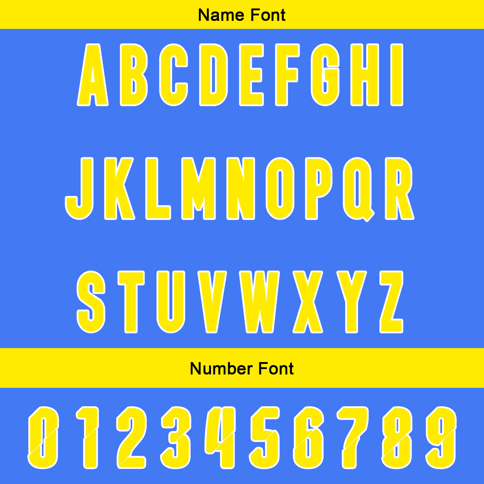 Custom Blue Yellow Reversible Football Jersey Personalized Gradient Football Shirts for Men Printed Team Name Number Logo