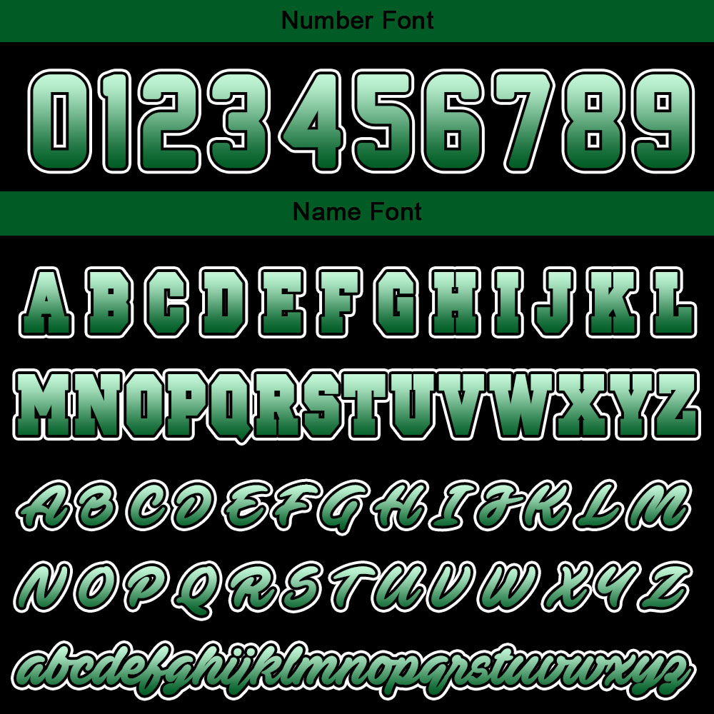 Custom Green Black White Varsity Jacket for Men Women and Youth with Personalized Letterman Jacket 