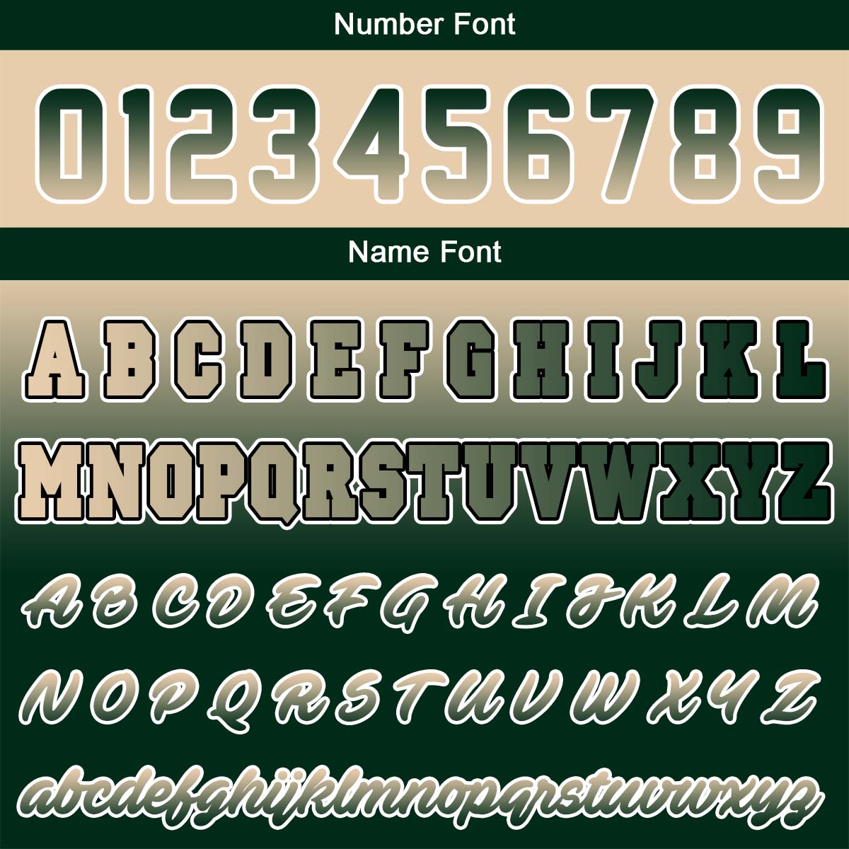 Custom Khaki&Dark Green Varsity Jacket for Men Women and Youth with Personalized Letterman Jacket 