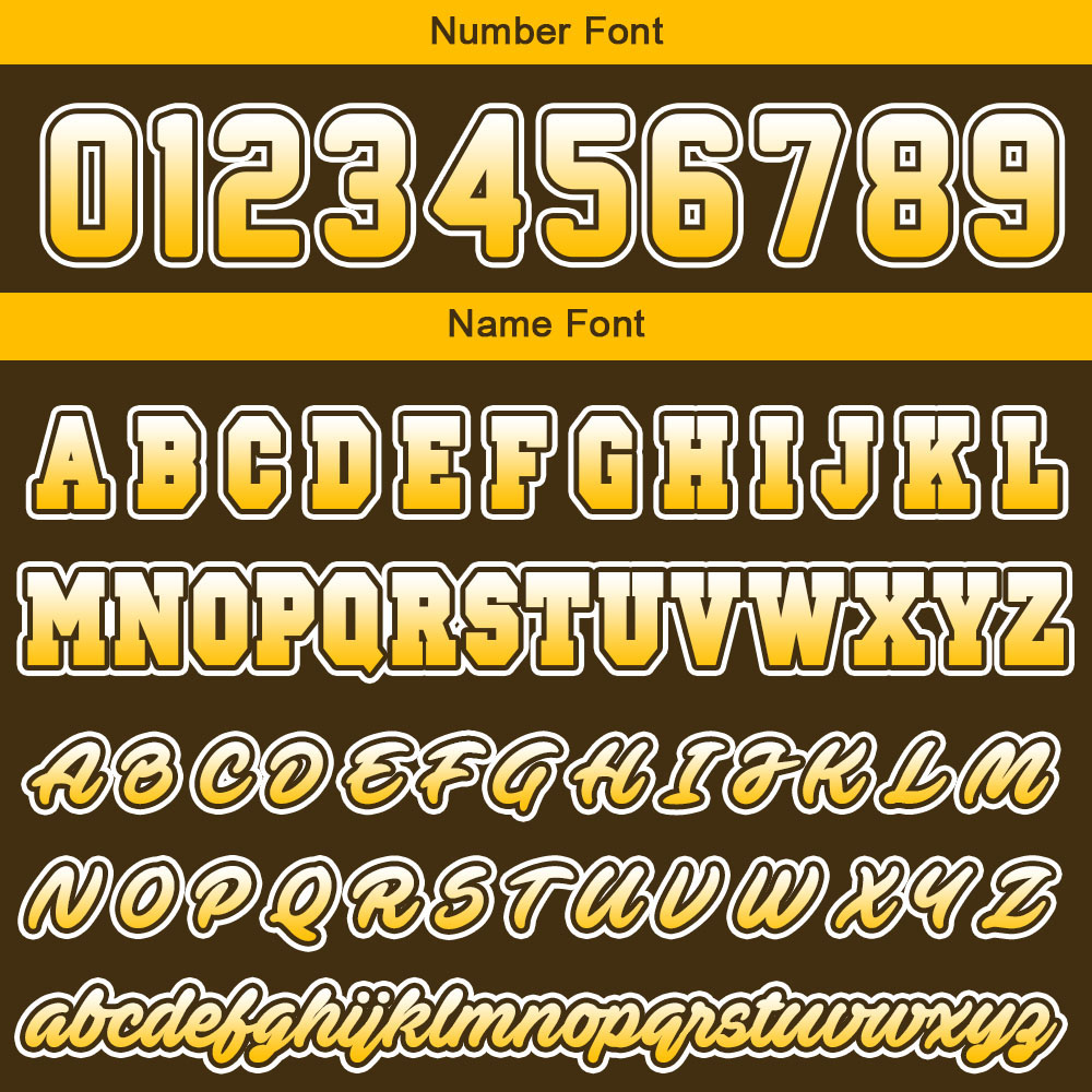 Custom Brown Yellow Varsity Jacket for Men Women and Youth with Personalized Letterman Jacket 