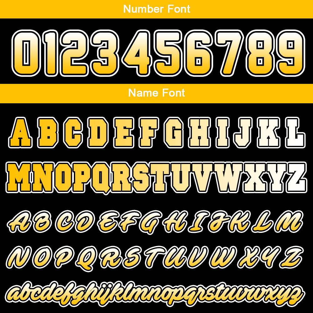 Custom Yellow Black Hoodie Personalized Mens Pullover Hoodie Printed Team Name Number Logo for Women