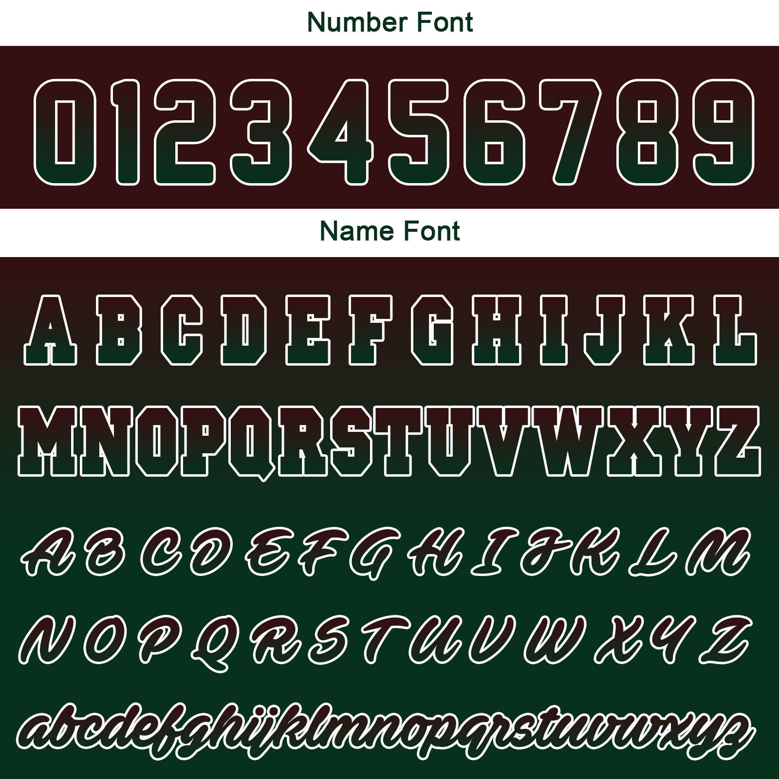 Custom Brown Green Gradient Varsity Jacket for Men Women and Youth with Personalized Letterman Jacket 