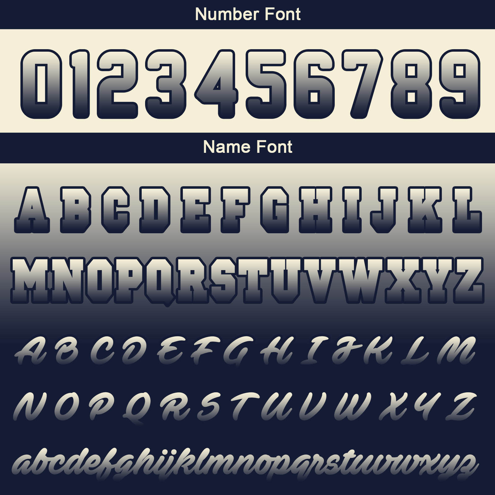 Custom Cream Navy Gradient Varsity Jacket for Men Women and Youth with Personalized Letterman Jacket 