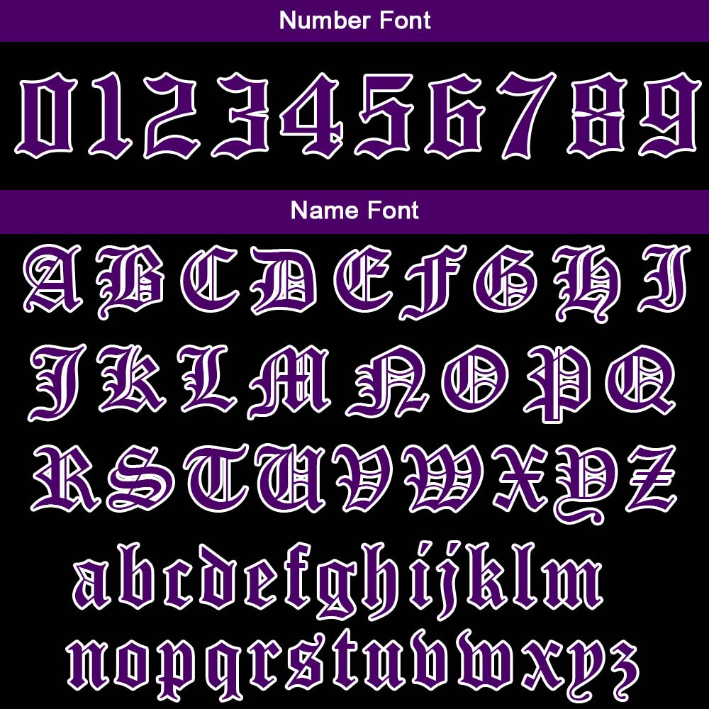 Custom Purple Black  Hoodie Personalized Mens Pullover Hoodie Printed Team Name Number Logo for Women